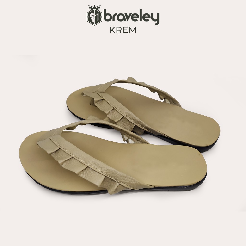  SANDAL  JEPIT WANITA LUCU  SENDAL CEWEK BRAVELEY Shopee  