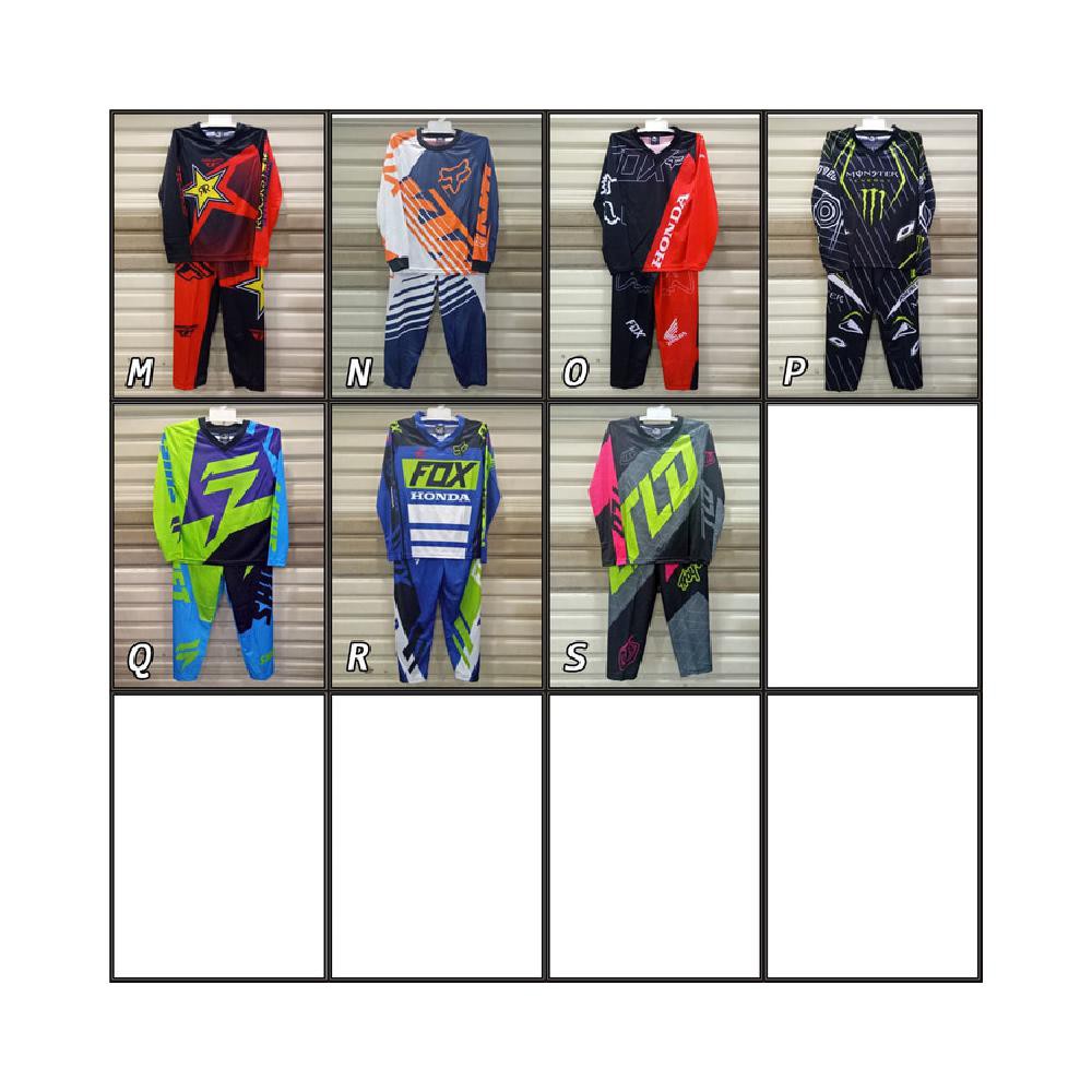 Setelan Anak Motor Cross Baju Motor Cross Anak