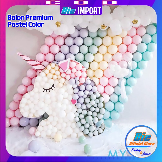 Balon Pastel Color Impor Best Seller