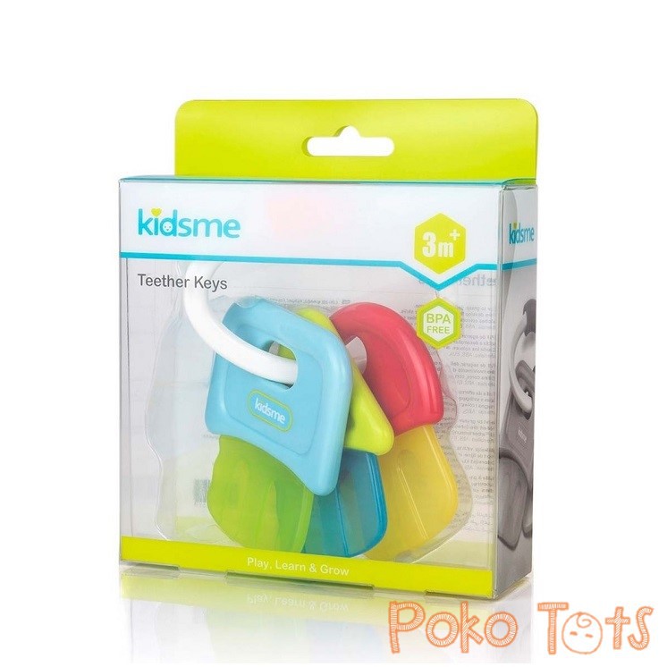 Kidsme Teether Keys 3m+ Gigitan Bayi Lentur Bentuk Kunci