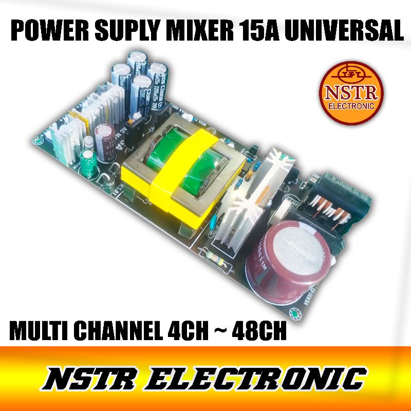 power suply mixer multi channel 15A