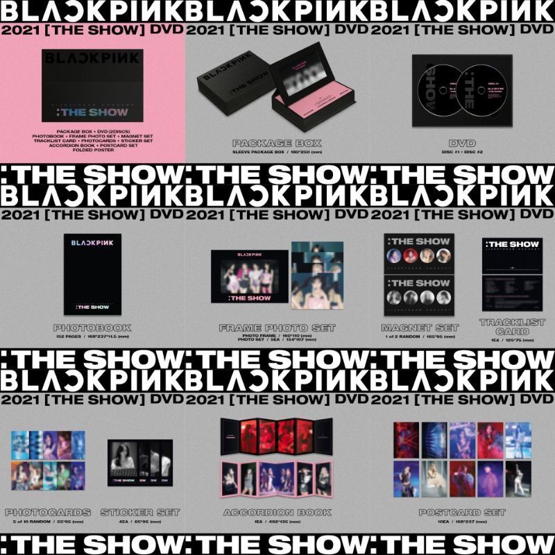 READY INA SHARING BLACKPINK DVD THE SHOW