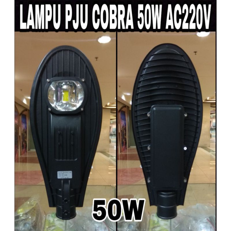 Lampu Jalan Cobra 50W / PJU Cobra 50Watt IP65