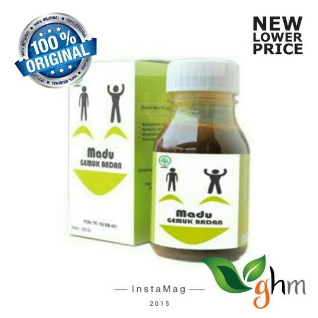 ( Asli 100% ) MADU GEMUK BADAN DEWASA | Madu gemuk anak