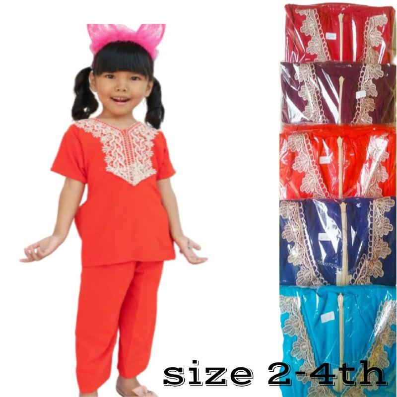 STELAN CP ARAB ANAK 2-4 TAHUN PAKAIAN BAJU ANAK WANITA