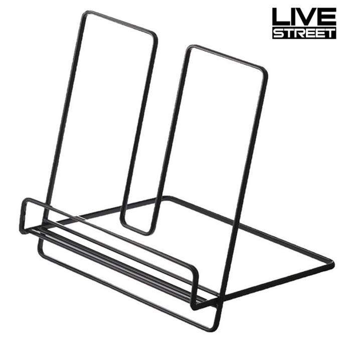 Rak Penyimpanan Buku Dan Majalah Bahan Besi Alphareturns25