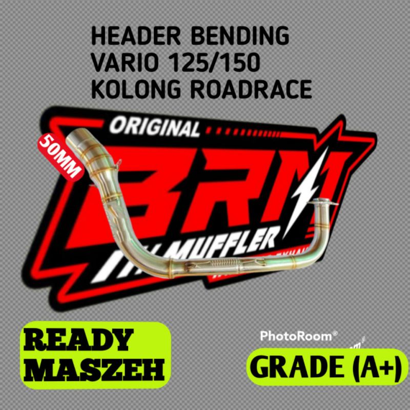 Leher Knalpot Vario 150 full bending
