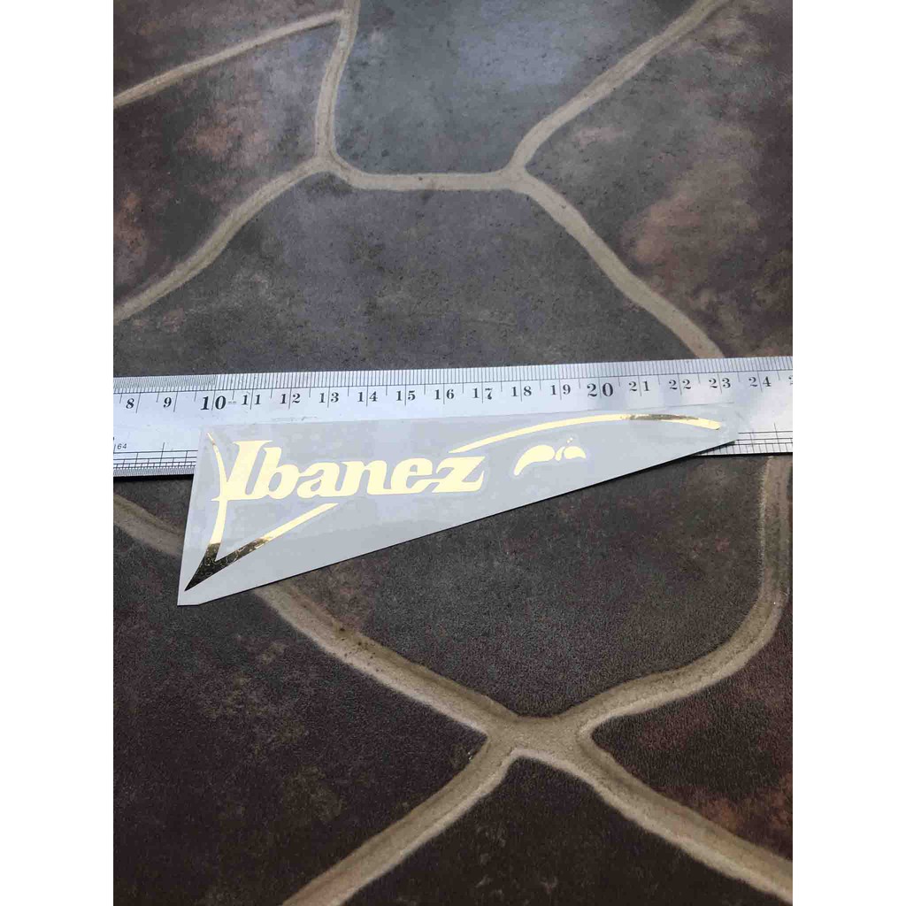Ibanez Pia Steve Vai Sticker Tempel Headstock Gitar Elektrik Akustik Electric Classic Nylon Acoustic