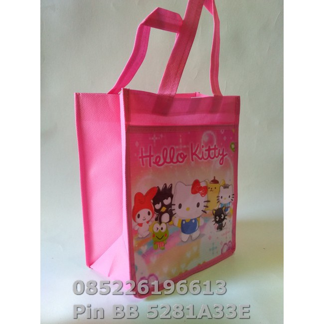 Tas Ultah Ulang Tahun Anak Karakter Hello KItty | Godiee Bag