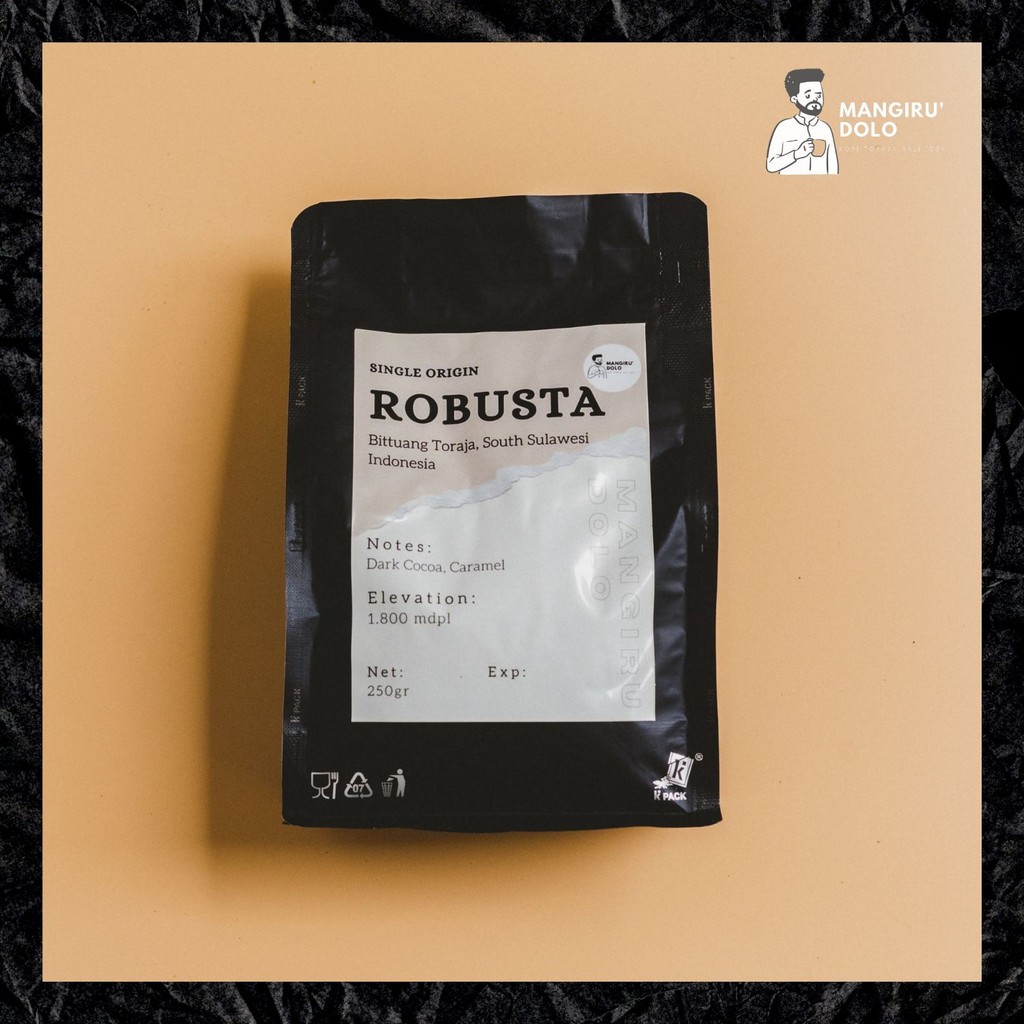 

Kopi Toraja Bubuk Robusta 250,500 gram | ASLI 100%
