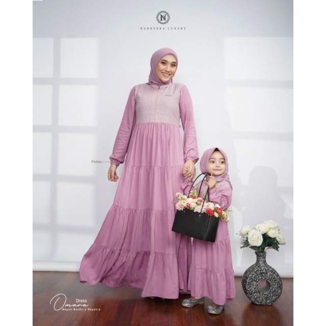 mom & kids couple dress nadheera OMARA DRESS
