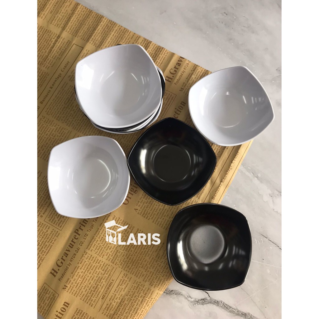 Piring Sambal Lengkung Melamin Merk Onyx 9 cm AFK36 / Sauce Dish