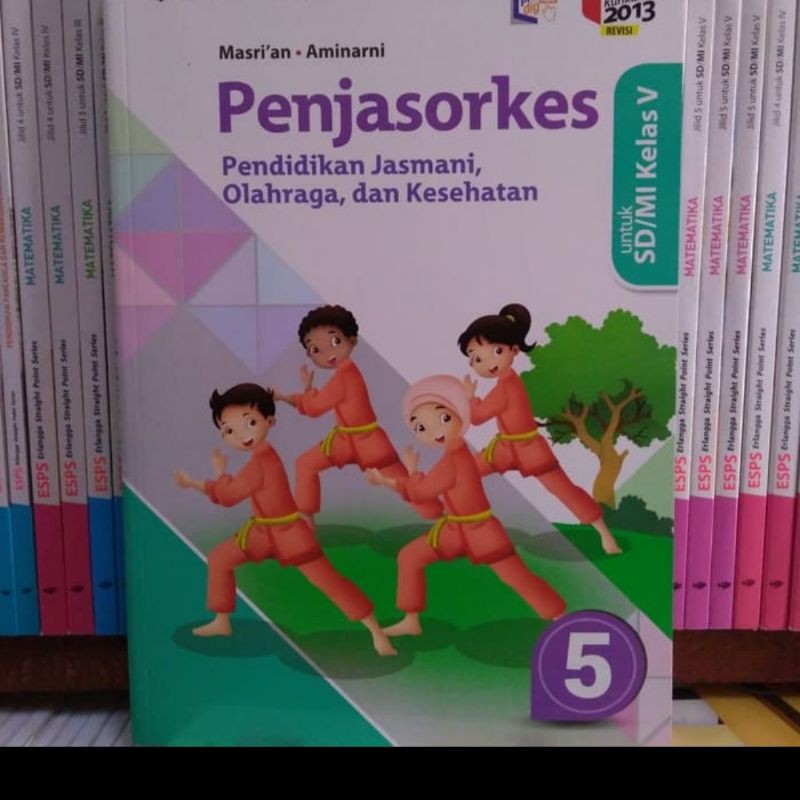 Buku SD Penjasorkes Kelas 5 Erlangga