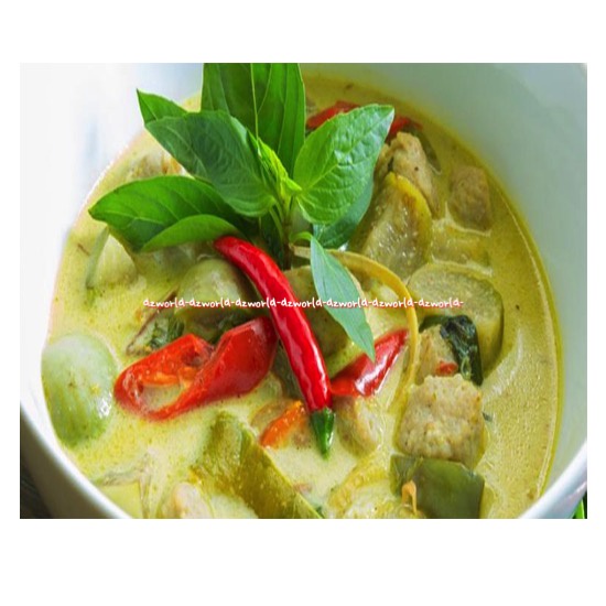 Lobo Green Curry Paste Bumbu Kari Hijau 50gr Green Kari Receipt dan Pasta Bumbu Kari Merah