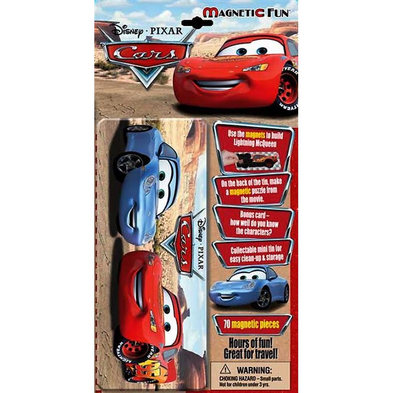 

Buku Anak MAGNETIC FUN DISNEY PIXAR CARS TIN BOX (70 MAGNETIC PIECES) (SMALL TIN BOX)