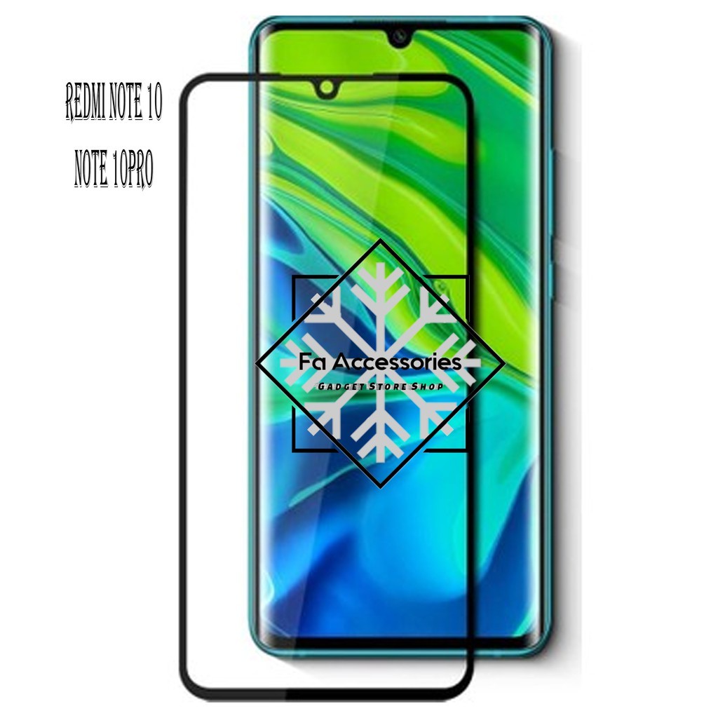 FA Tempered Glass full lem 5D 9D Xiaomi redmi note 10 10S S 10pro 11 11s 11pro 11t 11tpro A1 12 12PRO PRO PLUS 5G screen guard 2022