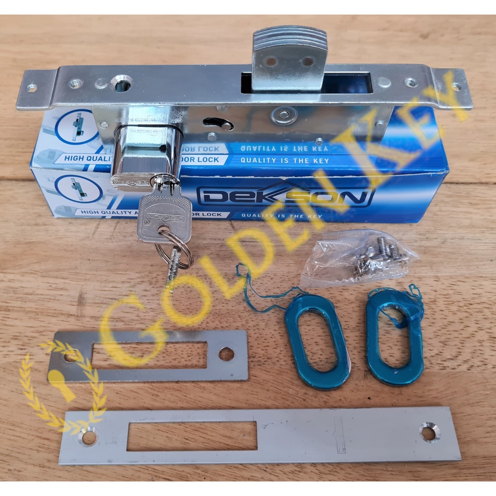 Kunci Dekson Dekkson KC 8123 Pintu Swing Body Bodi Aluminium Alumunium Lidah Kecil