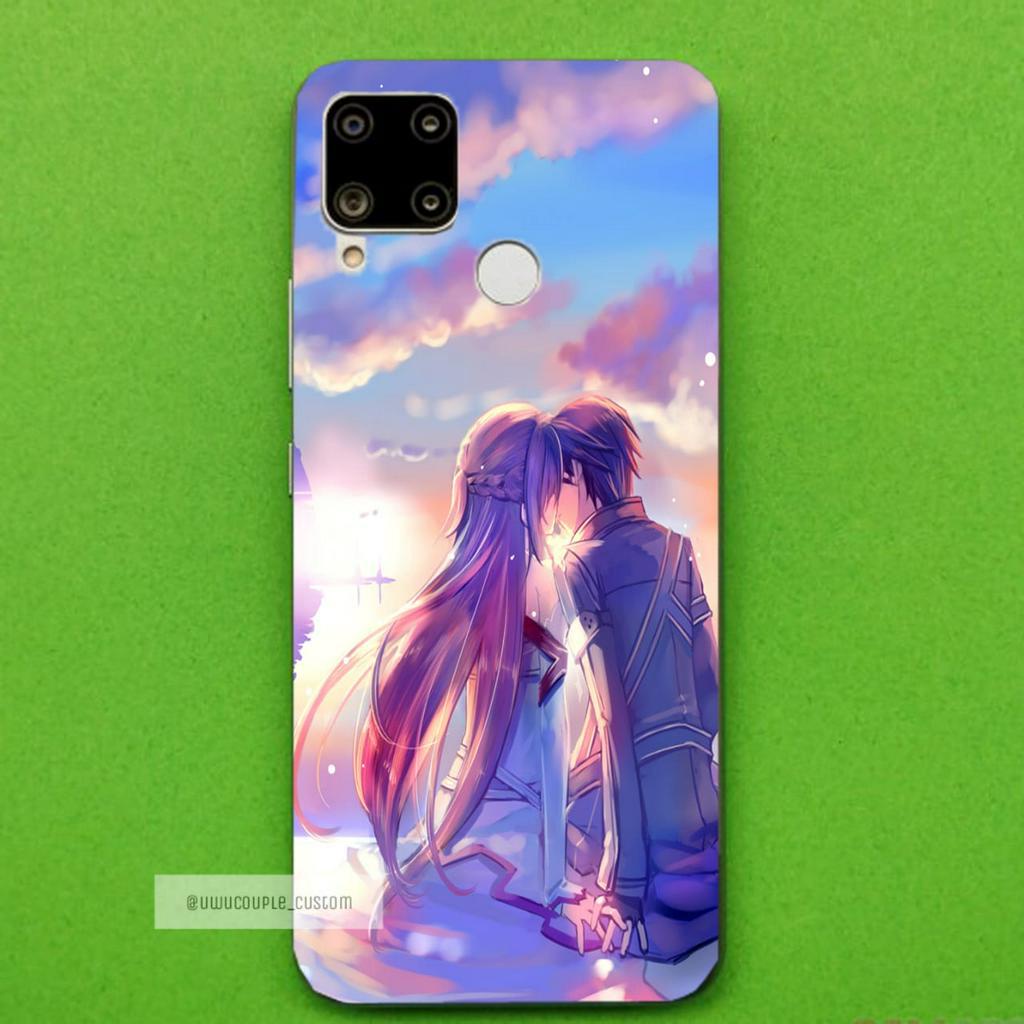 Custom Case Anime Sword Art Online Kirito & Asuna (Kode  : C0025)
