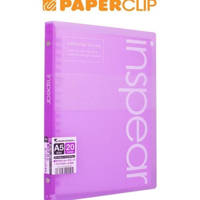 

File Note A5 Maruman Inspear F090-10 Purple Terlaris