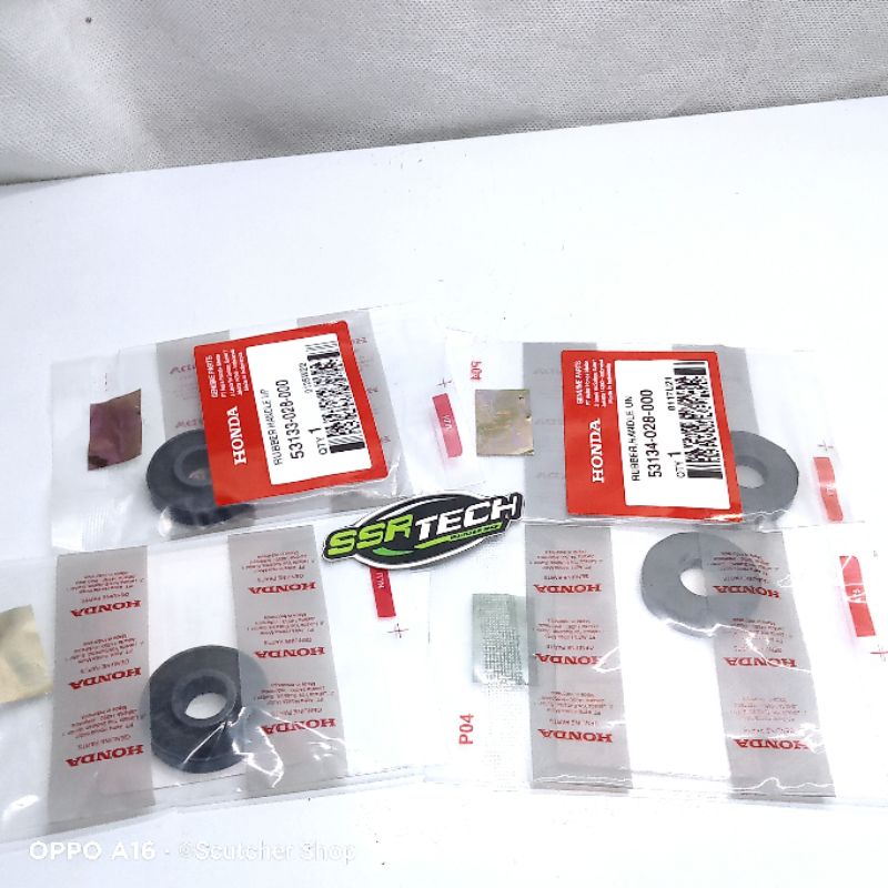 karet ganjal stang Honda win 100 s90 Set Original AHM