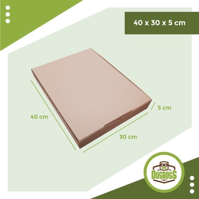 

Kardus 40 x 30 x 5 cm --Die Cut dan easy usage--