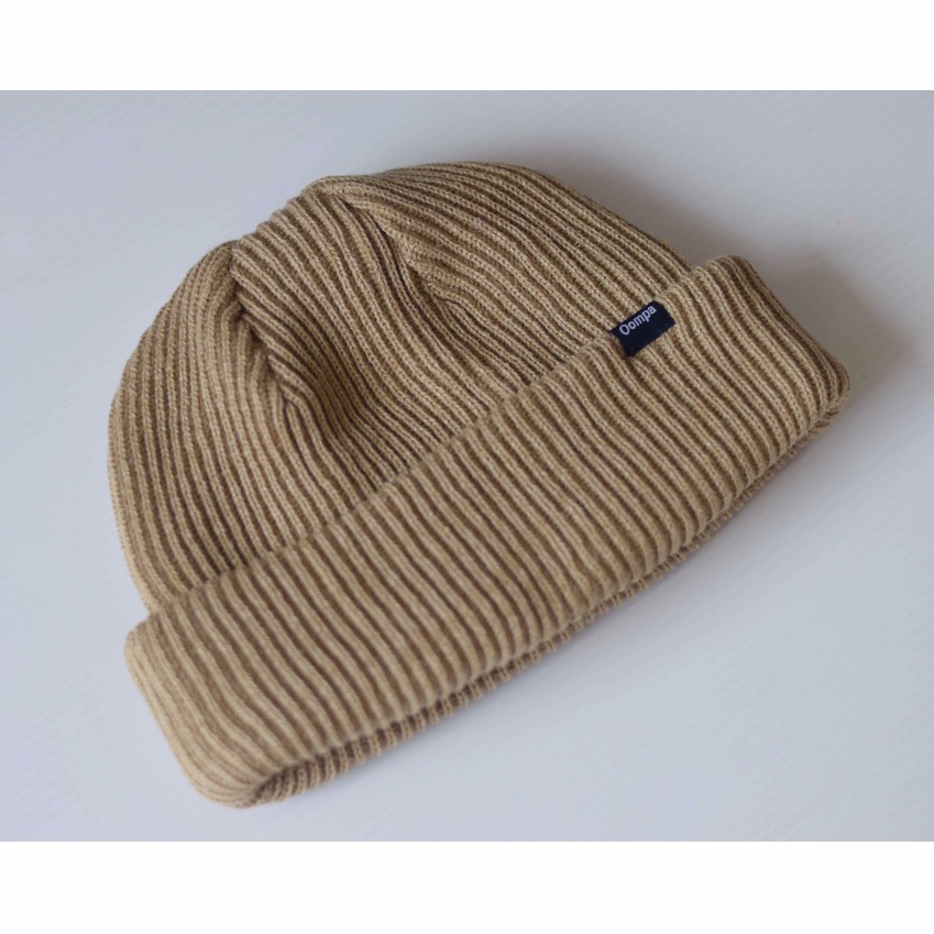 Oompa LID BEIGE | Beanie Topi