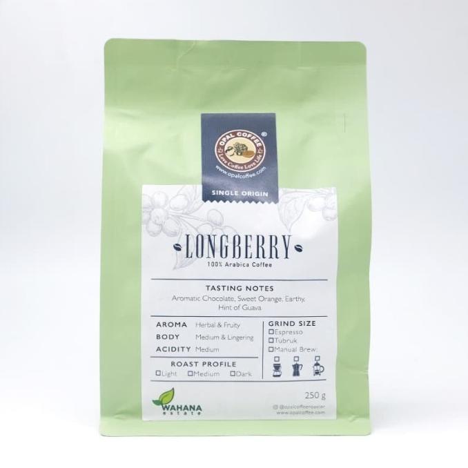 

BISA COD Opal Coffee - Longberry Arabica Roasted Beans 250g/MINUMAN COLLAGEN/MINUMAN YOYIC/MINUMAN DIET/MINUMAN PEMUTIH BADAN/MINUMAN KOREA/MINUMAN KEMASAN/MINUMAN KALENG/MINUMAN KOTAK/MINUMAN SEHAT HERBAL/MINUMAN SEHAT UNTUK TUBUH/MINUMAN SEHAT