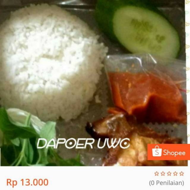 

Nasi paket box / kotak / besek