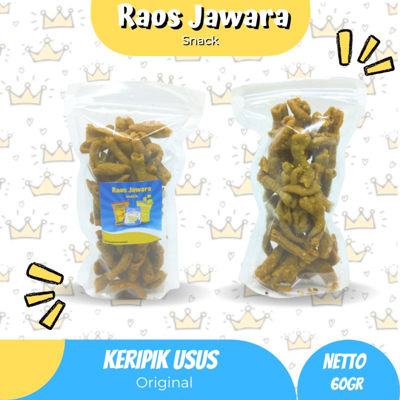 

keripik usus ayam original