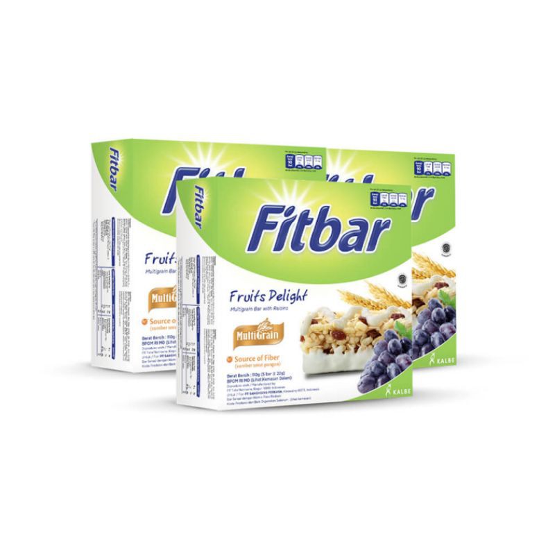 

Fitbar Camilan Sehat Instan 1 pack Isi 5pcs / Cemilan Diet