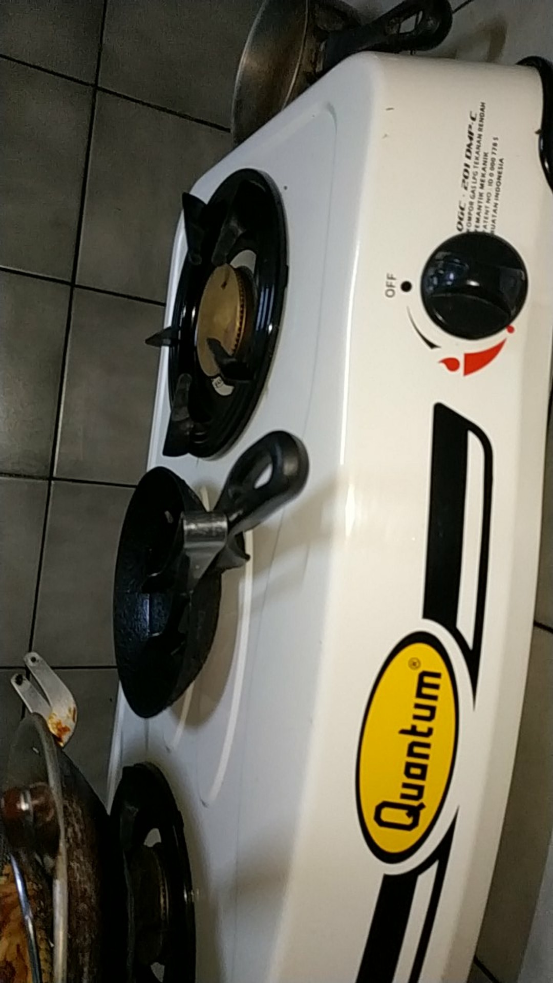 Quantum Qgc-201 Dmp-c Kompor Gas 2 Tungku