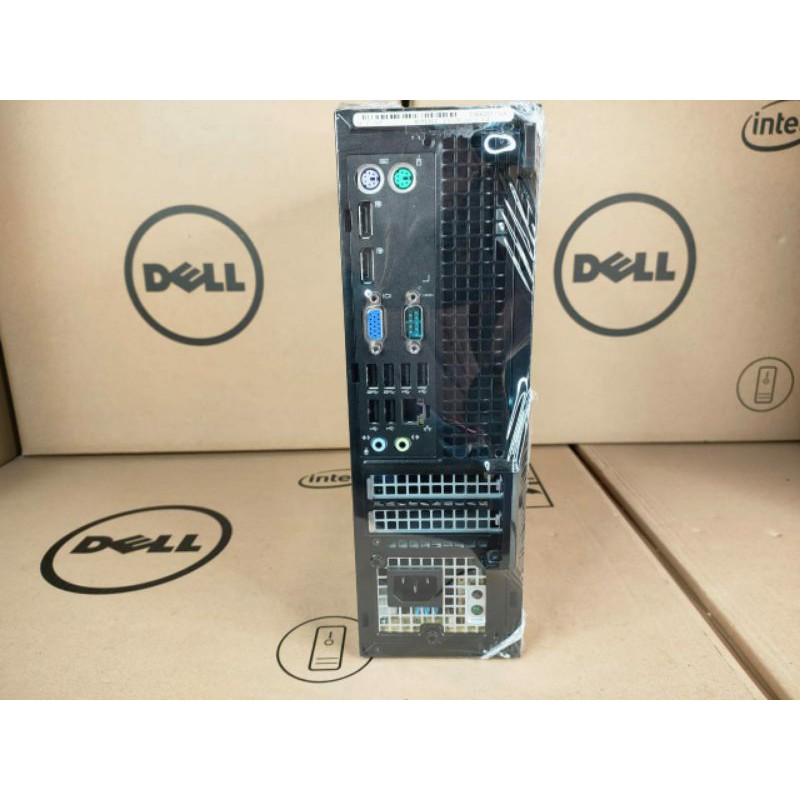 Paketan PC Dell Optiplex 7020 Core i3 gen 4 LCD 17 in wide Ram 4 GB Bergaransi Second Berkualitas