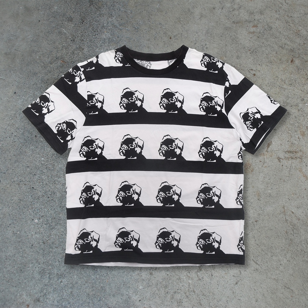 Kaos Full Print Bulldog Original Vintage - XL