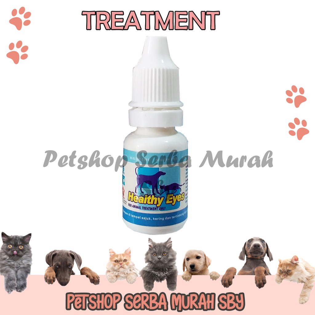 Healthy Eyes 10ml - Obat Tetes Mata Kucing dan Anjing
