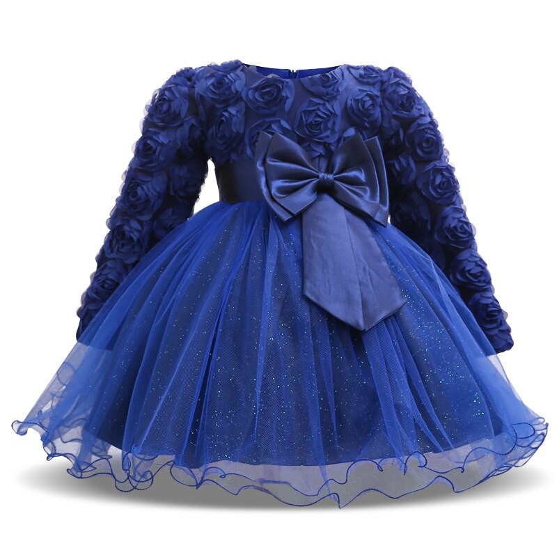 baby girl winter party wear dress