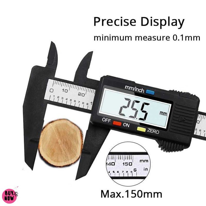 Caliper digital / Sigmat digital / Jangka Sorong Digital Vernier Caliper 6 Inch LCD/Alat Ukur Benda