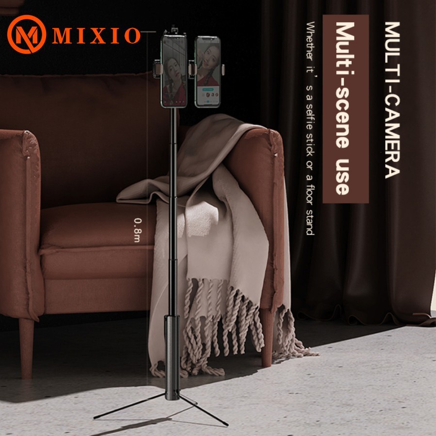 Tongsis Bluetooth Selfie Stick Tripod MIXIO A31