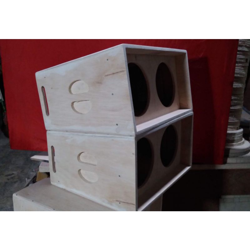 Box speaker Line Array 4 inch Duoble/ 4inch + twitter