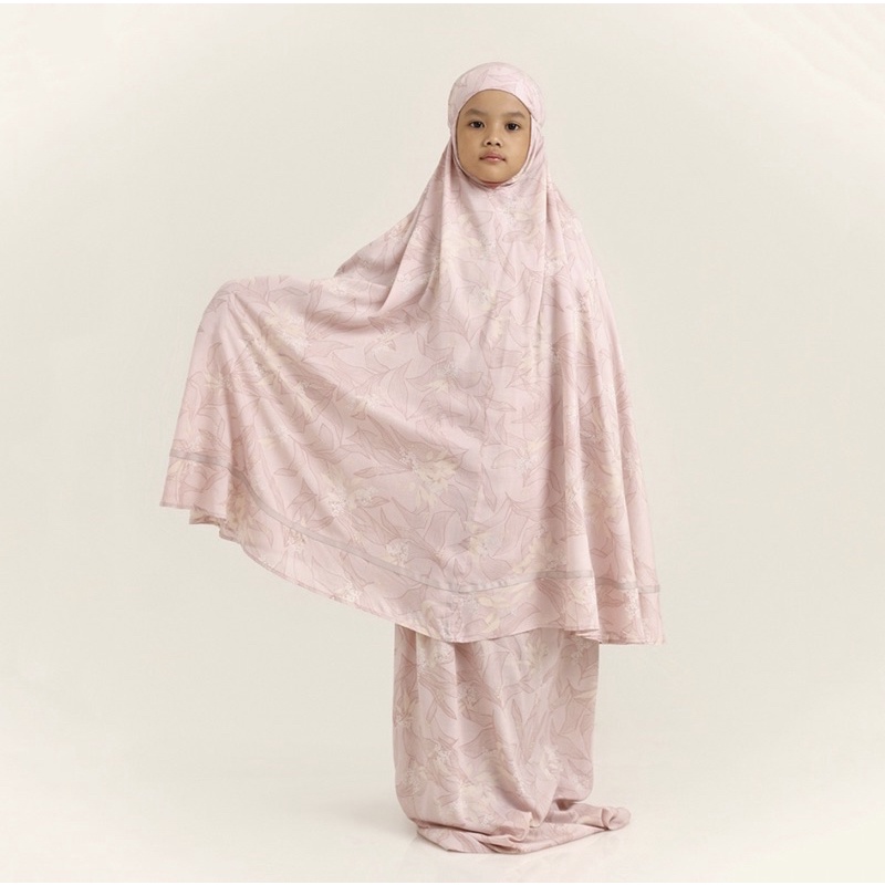 Lilija prayer set (kids 12) - kamiidea (mukena kamiidea)