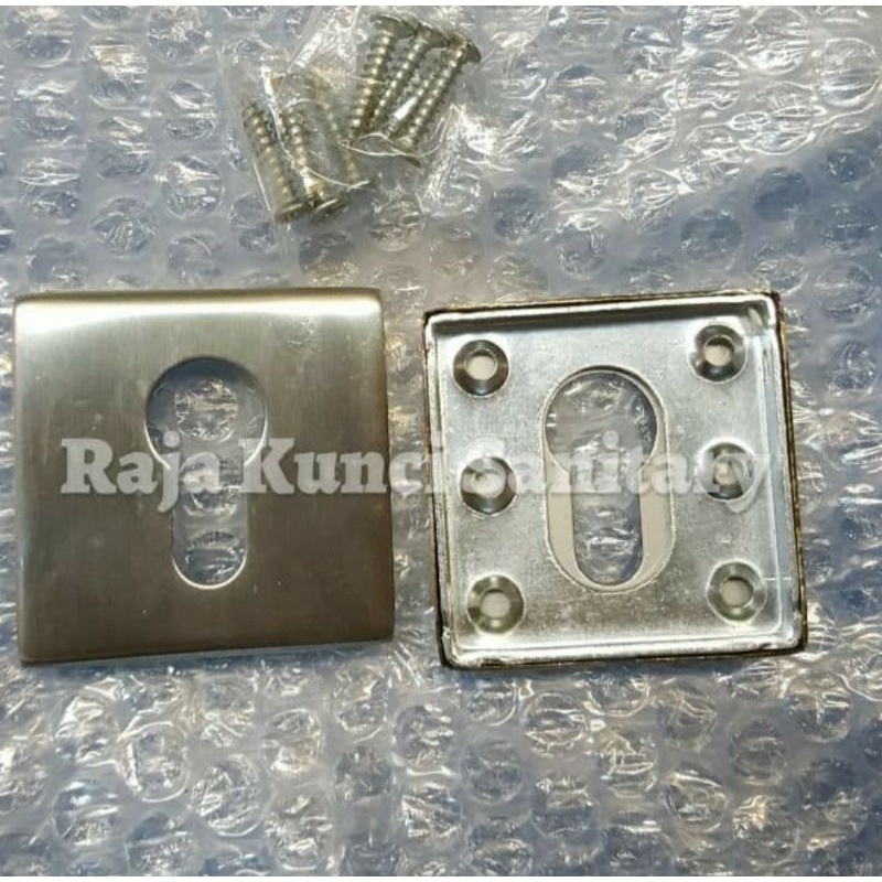 Ring Kunci Kotak Stainless/Penutup Lubang Kunci Stainless