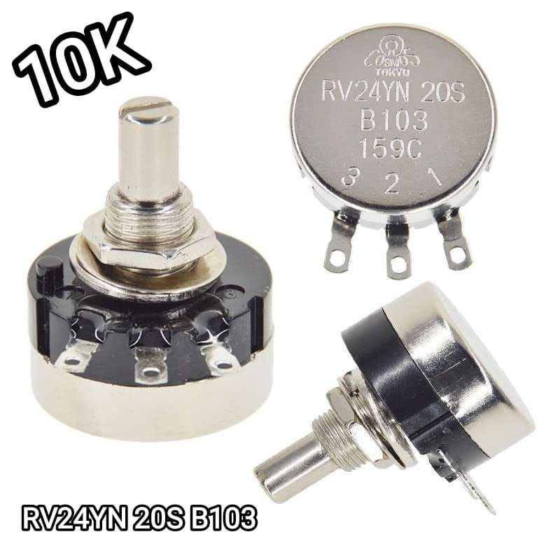 Jual Potensio 10k 2watt Rv24yn 20s 103 Original Tocos | Shopee Indonesia