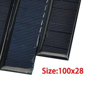 ♜ SOLARCELL PANEL SURYA TENAGA MATAHARI SOLAR CELL 100*28 MINI 5.5V ➳
