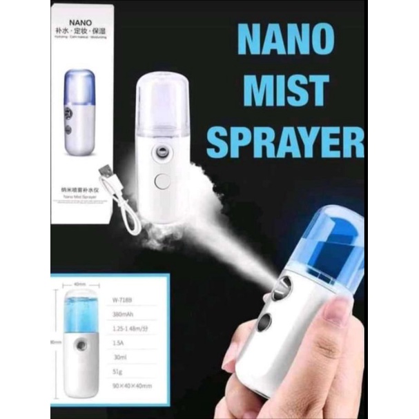 (COD) NANO SPRAY/FACE MIST/NANO FACIAL MIOSTURIZING WAJAH