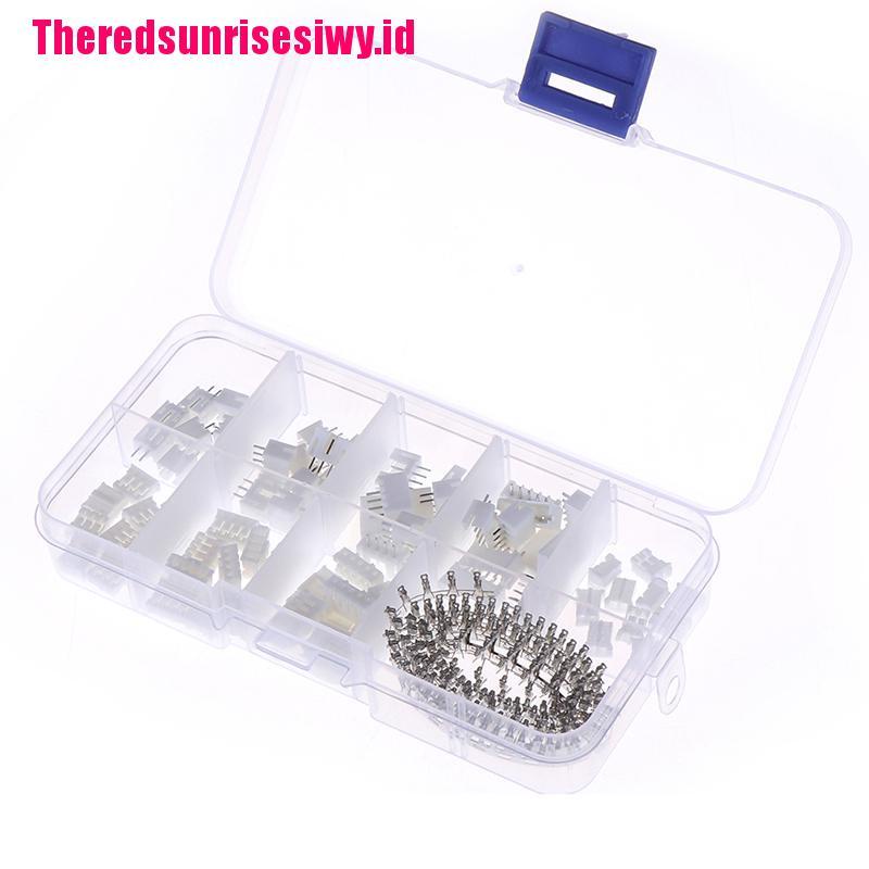【Theredsunrisesiwy.id】230pcs PH2.0 2p 3p 4 pin 2.0mm pitch terminal kit pin header JST connector