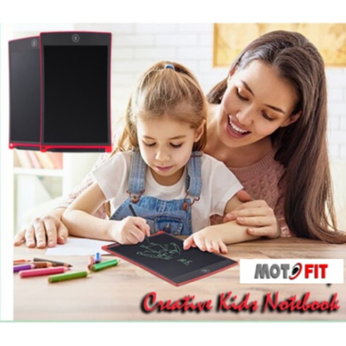 creative notebook tablet e note 8.5&quot; LCD TABLET DRAW asah otak anak