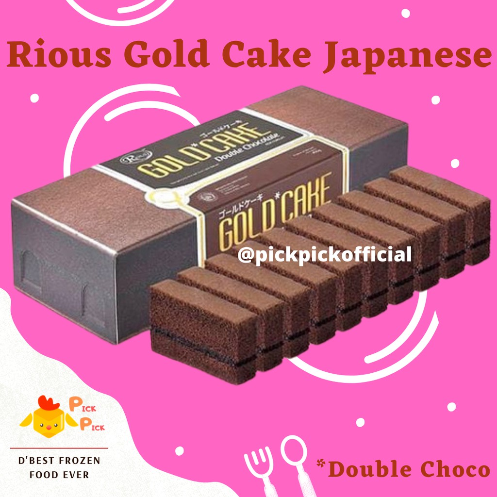 

Rious Gold Cake Light Cheese & Double Choco