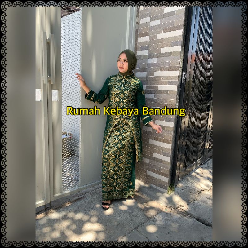 SETELAN TUNIK ADELIA SONGKET BATIK JUPRI BATIK COUPLE(ADA UNTUK SERAGAM KELUARGA CHAT ADMIN YA