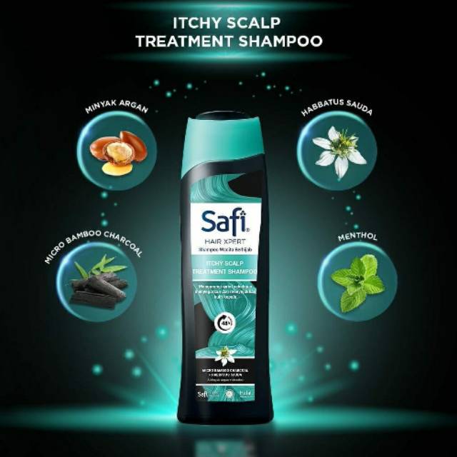 SAFI ITCHY SCALP CONTROL TREATMENT SHAMPOO 160G