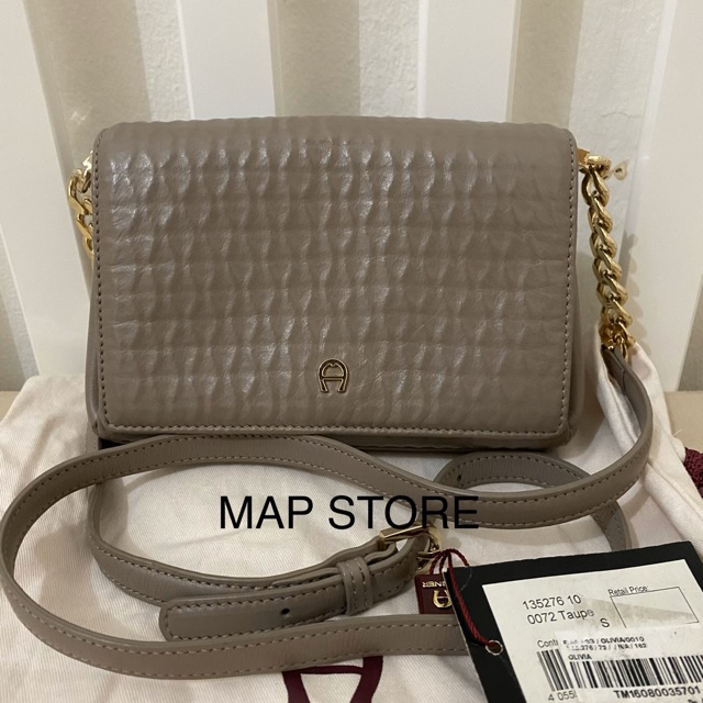Aigner olivia mini beige/taupe second original