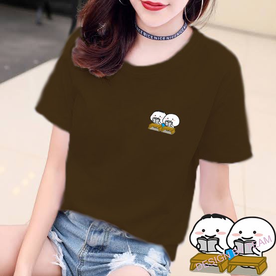 YOURSTYLE1119 - KAOS PENTOL BELAJAR BAJU KAOS WANITA DISTRO UNISEX OVERSIZE PRIA JUMBO CASUA